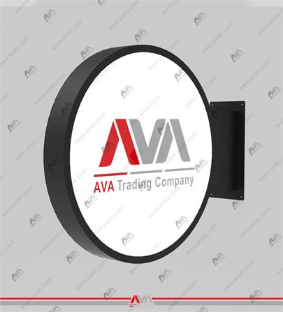 لایت باکس دایره قطر 35