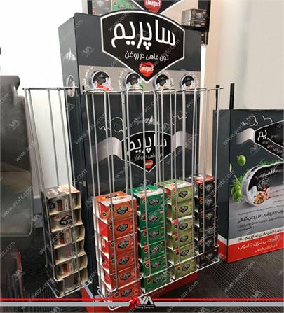 استند رومیزی مفتولی تن ماهی ساپریم