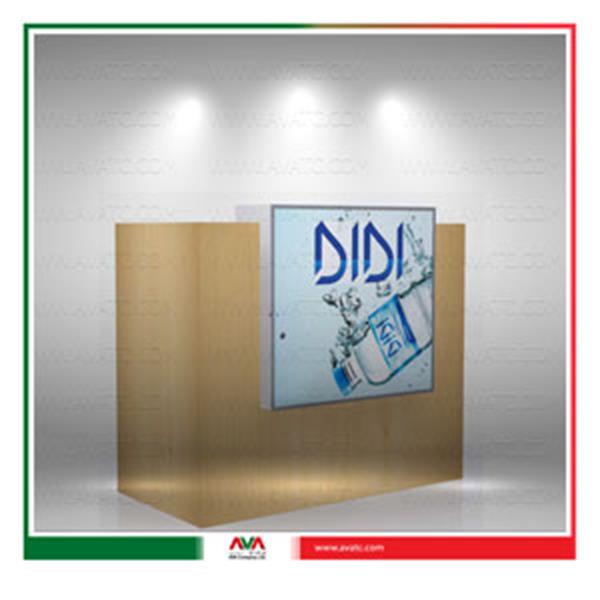 استند-استند نمایشگاهی-کانتر چوبی-C04