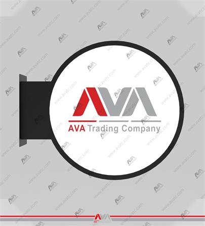 لایت باکس دایره قطر 45