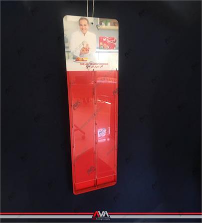 استند پلکسی مواد غذایی