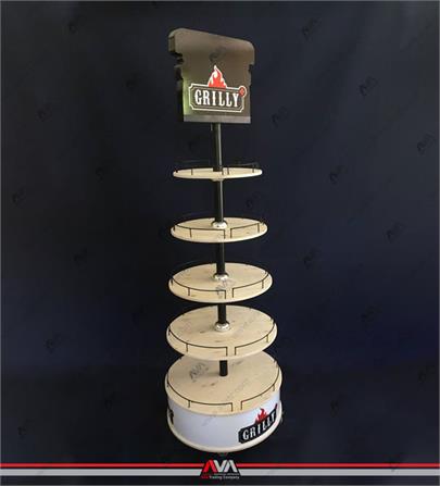 استند ایستاده فروشگاهی سس