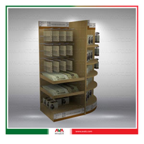 استند فروشگاهی-چوبی-MS13