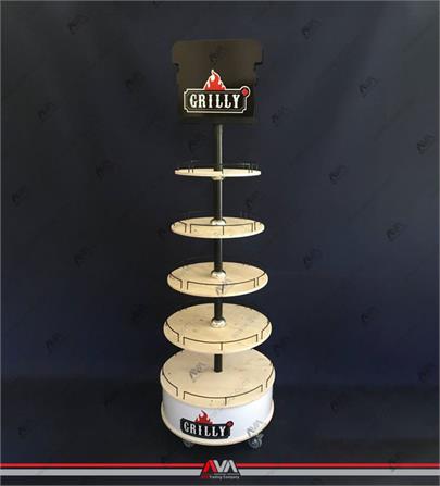 استند فروشگاهی سس